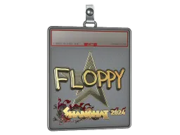 Sticker Slab | floppy (Gold) | Shanghai 2024