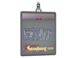 Sticker Slab | exit (Holo) | Shanghai 2024