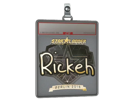 Sticker Slab | Rickeh (Gold) | Berlin 2019