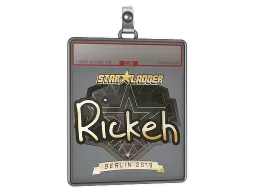 Sticker Slab | Rickeh (Gold) | Berlin 2019