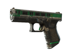 Glock-18 | Green Line (Battle-Scarred)