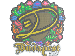 Sticker | dumau (Embroidered) | Budapest 2025