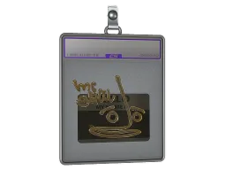 Sticker Slab | Hello Galil AR (Gold)