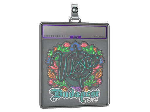 Sticker Slab | woxic (Embroidered) | Budapest 2025
