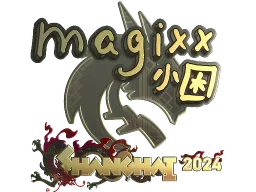 Sticker | magixx (Gold) | Shanghai 2024