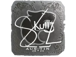Sticker | skullz (Foil) | Austin 2025