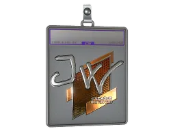Sticker Slab | JW (Foil) | Boston 2018