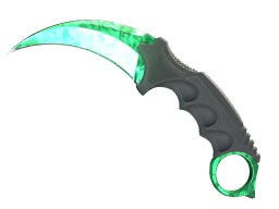 ★ StatTrak™ Karambit | Gamma Doppler (Factory New) Emerald
