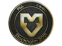 Patch | MOUZ (Gold) | Stockholm 2021