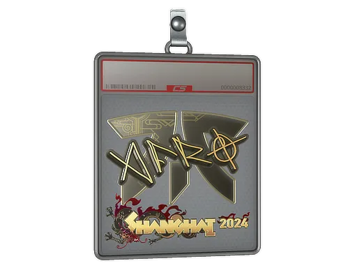 Sticker Slab | afro (Gold) | Shanghai 2024