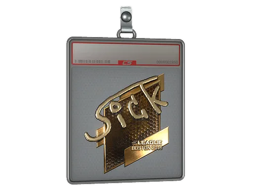 Sticker Slab | SicK (Gold) | Boston 2018