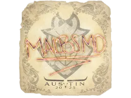 Sticker | malbsMd | Austin 2025