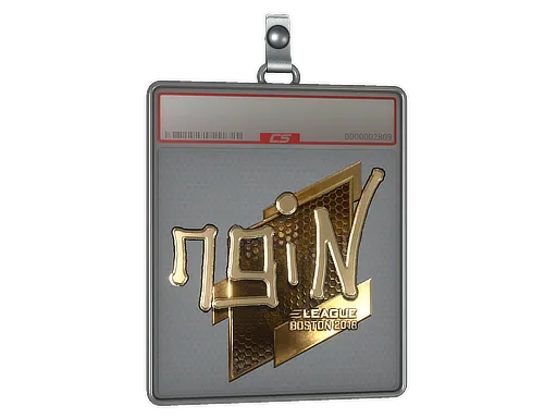 Sticker Slab | ngiN (Gold) | Boston 2018