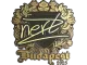 Sticker | NertZ (Gold) | Budapest 2025 CS2 skin