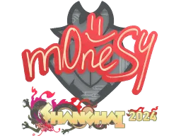 Sticker | m0NESY | Shanghai 2024
