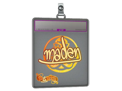 Sticker Slab | maden (Holo) | Paris 2023