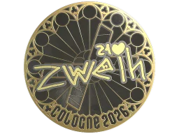 Sticker | zweih (Gold) | Cologne 2026