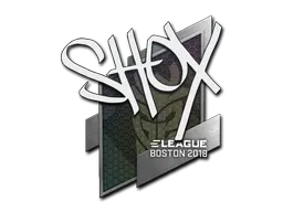 Sticker | shox | Boston 2018 CS2 skin