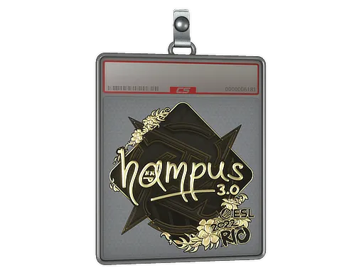 Sticker Slab | hampus (Gold) | Rio 2022
