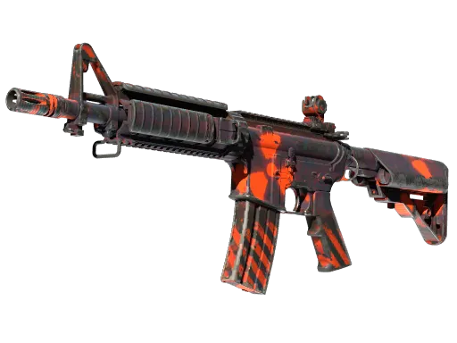 Souvenir M4A4 | Radiation Hazard (Well-Worn)