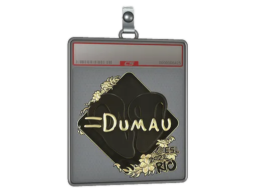 Sticker Slab | dumau (Gold) | Rio 2022