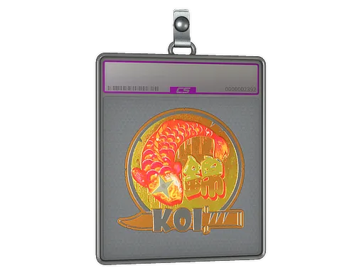 Sticker Slab | Fancy Koi (Foil)