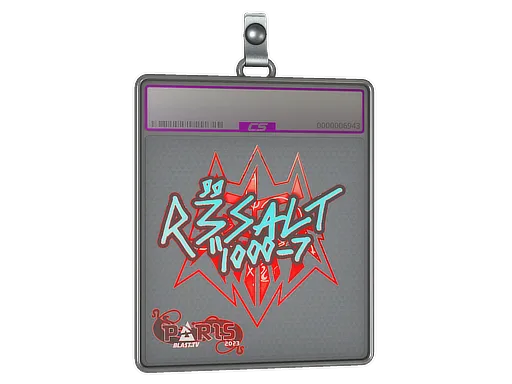 Sticker Slab | r3salt (Holo) | Paris 2023