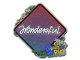 Sticker | w0nderful (Glitter) | Rio 2022