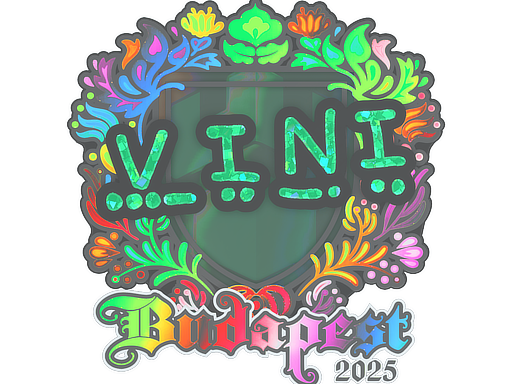 Sticker | VINI (Holo) | Budapest 2025