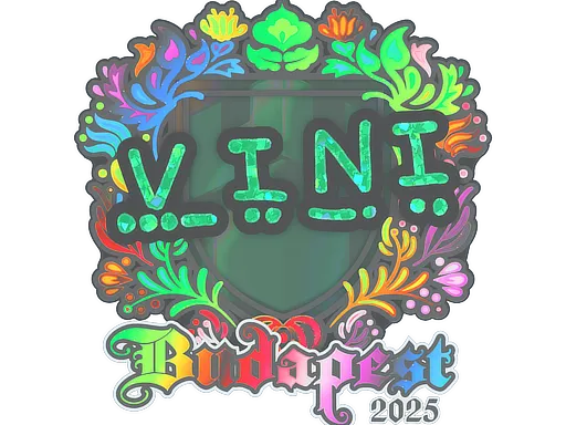 Sticker | VINI (Holo) | Budapest 2025