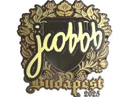 Sticker | jcobbb (Gold) | Budapest 2025