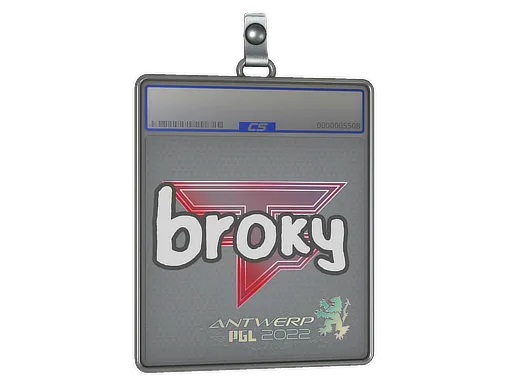 Sticker Slab | broky | Antwerp 2022