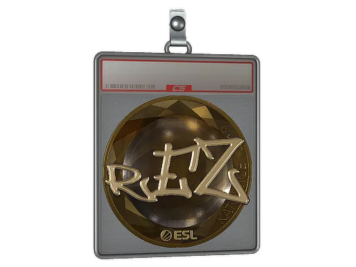Sticker Slab | REZ (Gold) | Katowice 2019
