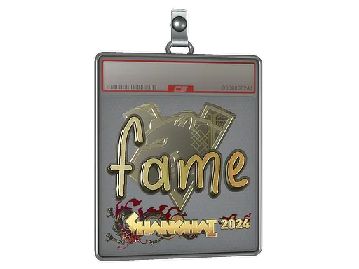 Sticker Slab | fame (Gold) | Shanghai 2024