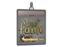 Sticker Slab | fame (Gold) | Shanghai 2024