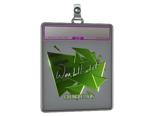 Sticker Slab | WorldEdit (Foil) | Cologne 2016