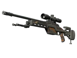 StatTrak™ SSG 08 | Death's Head (Battle-Scarred)