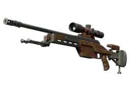 SSG 08 | Orange Filigree (Field-Tested)