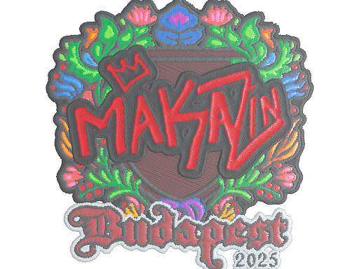 Sticker | Maka (Embroidered) | Budapest 2025
