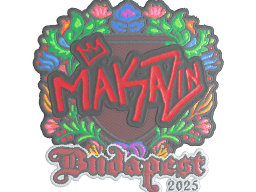 Sticker | Maka (Embroidered) | Budapest 2025