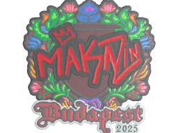 Sticker | Maka (Embroidered) | Budapest 2025