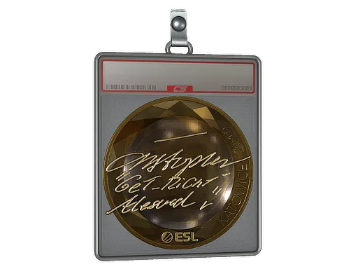 Sticker Slab | GeT_RiGhT (Gold) | Katowice 2019