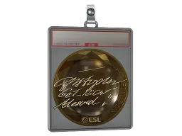 Sticker Slab | GeT_RiGhT (Gold) | Katowice 2019