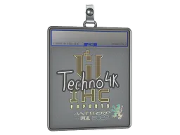 Sticker Slab | Techno4K | Antwerp 2022