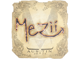 Sticker | mezii | Austin 2025