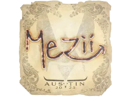 Sticker | mezii | Austin 2025