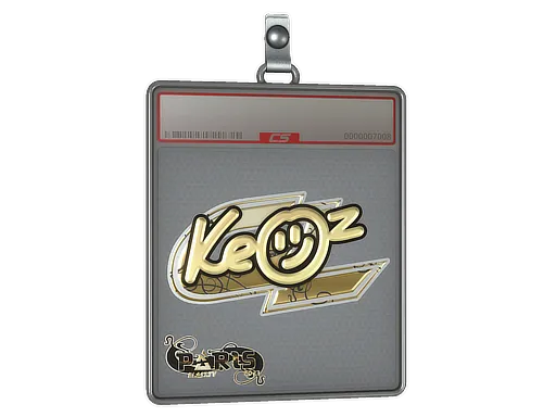 Sticker Slab | Keoz (Gold) | Paris 2023
