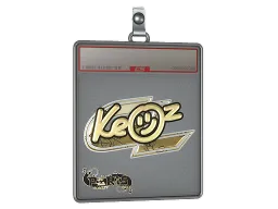 Sticker Slab | Keoz (Gold) | Paris 2023