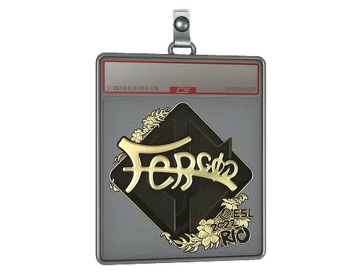 Sticker Slab | fer (Gold) | Rio 2022