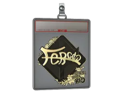 Sticker Slab | fer (Gold) | Rio 2022